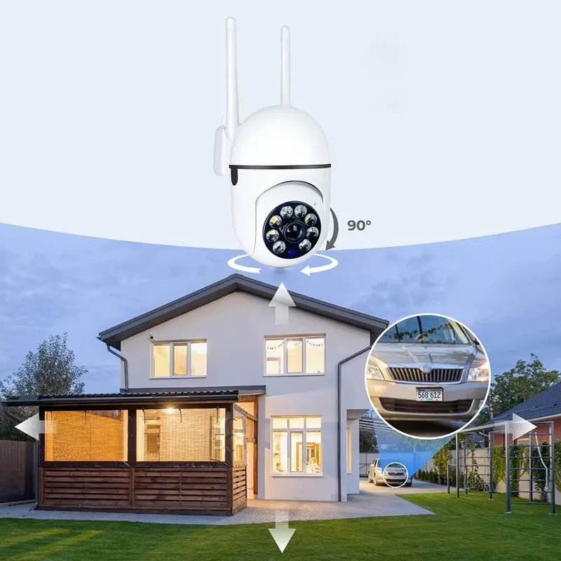 8MP WiFi PTZ Security Camera