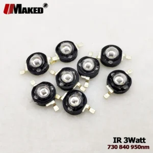 3W Infrared IR LED Chip for CCTV