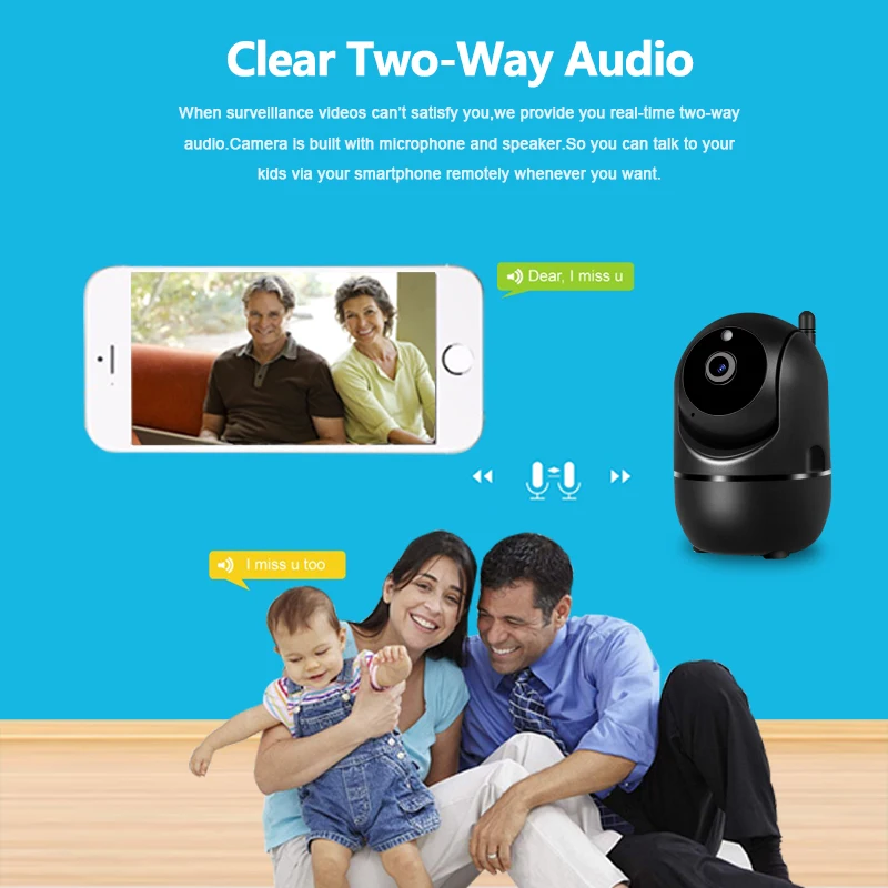 Smart WiFi Auto Tracking Camera