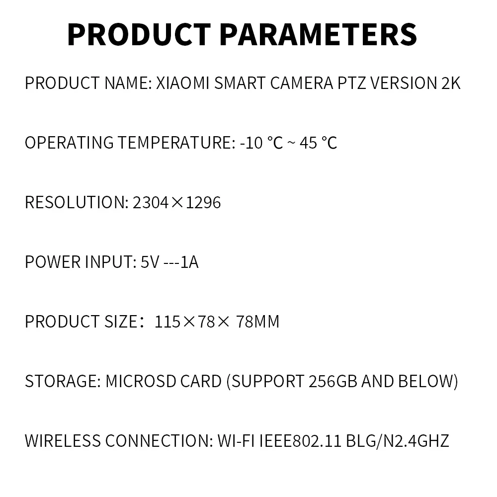 Xiaomi 2K 360° Smart Security Camera