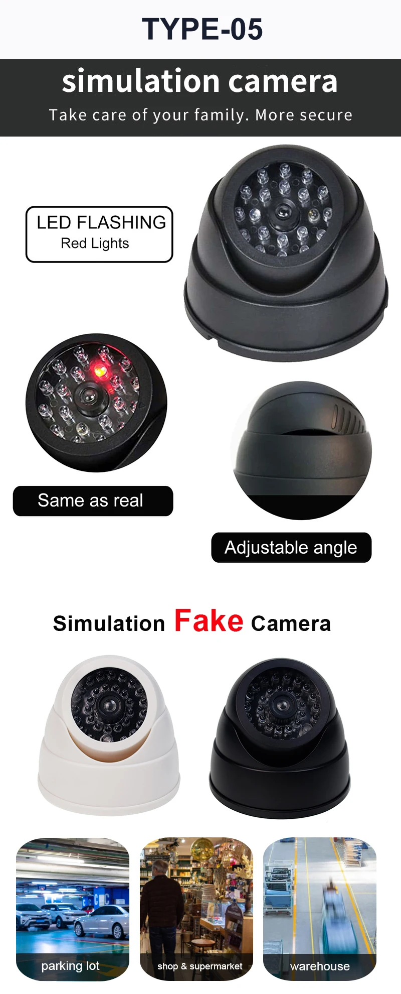 Dummy Dome Security Camera