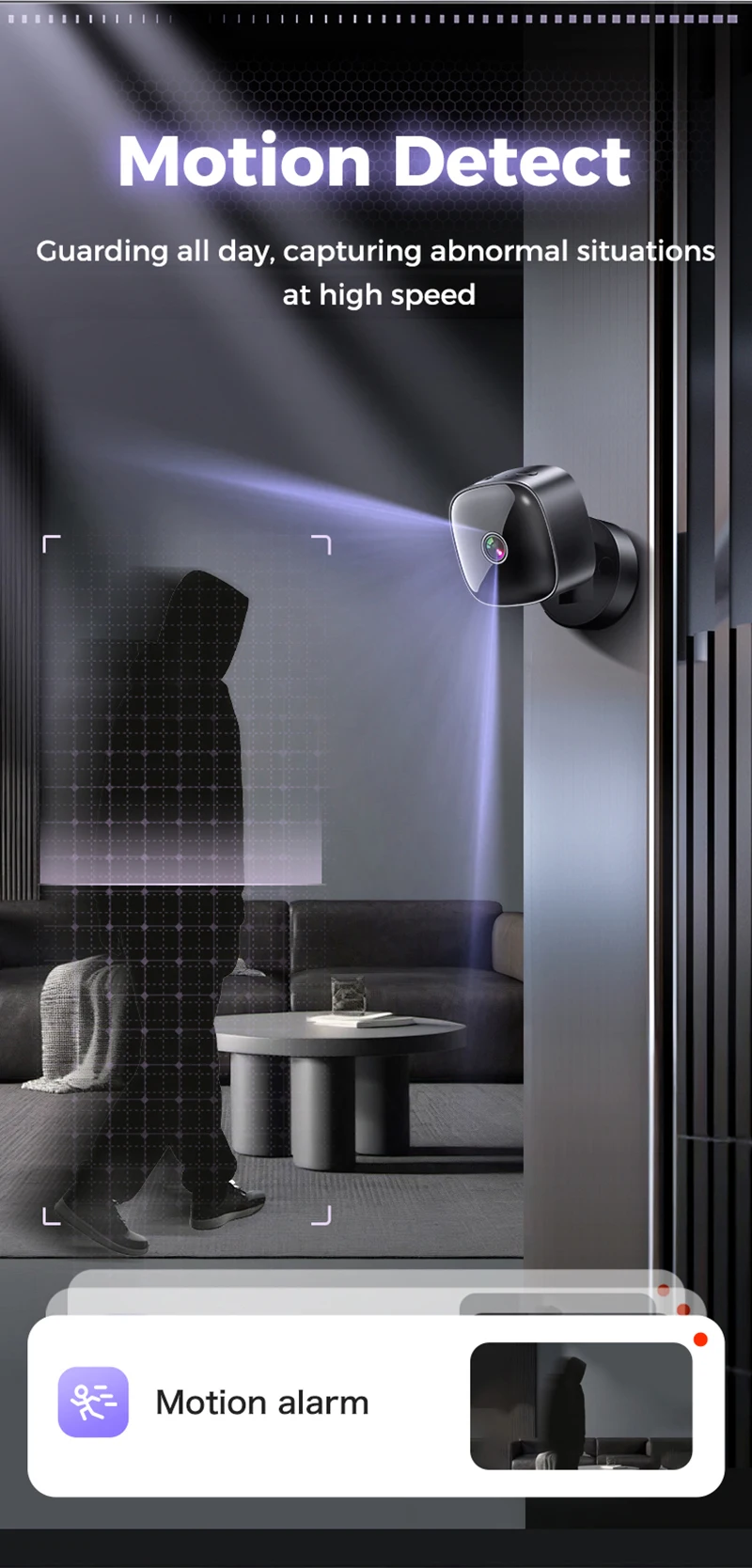 4K Wireless WiFi Security Camera
