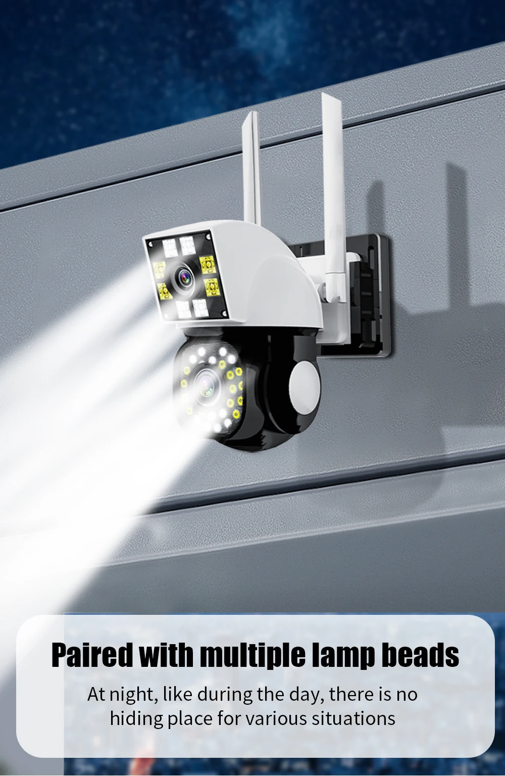 Neye Dual Lens WiFi Security Camera