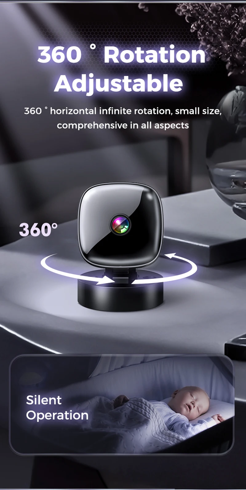 4K Wireless WiFi Security Camera