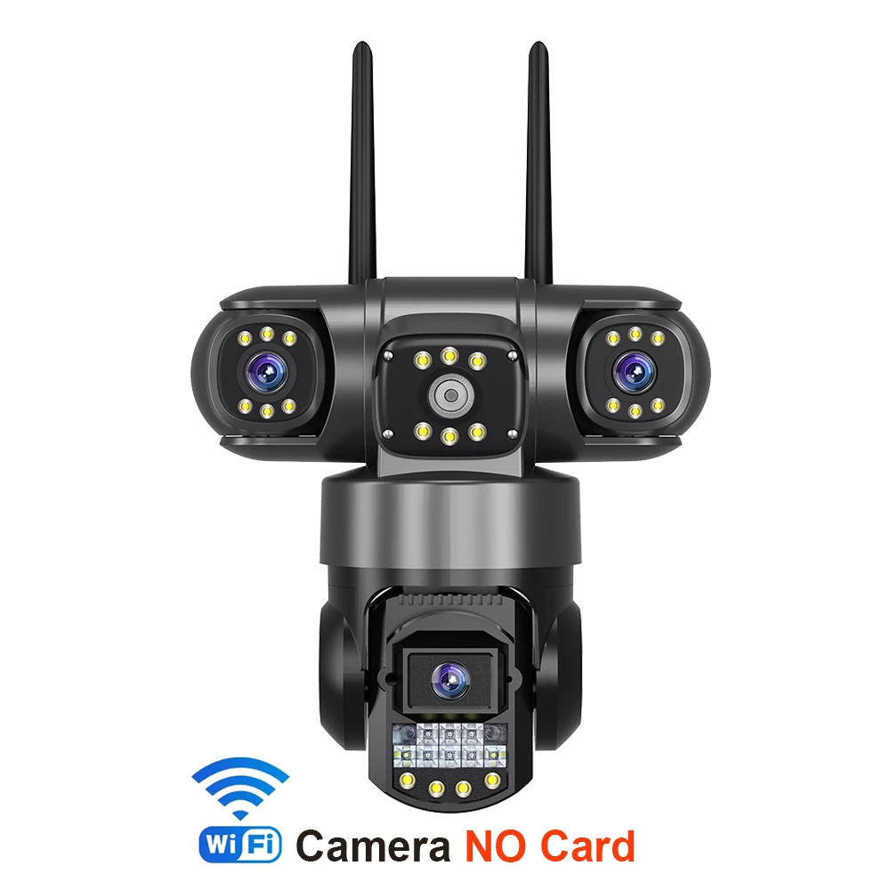 V380 Pro Triple Lens WiFi Security Camera
