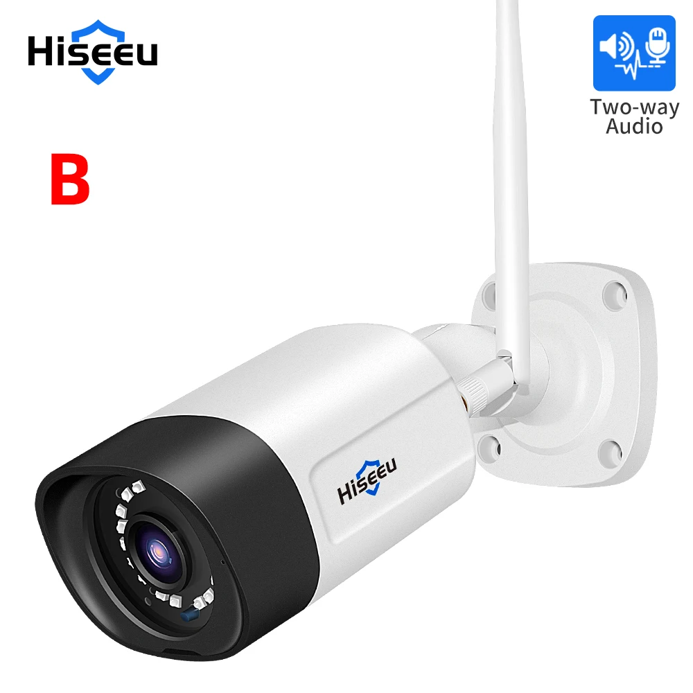 Hiseeu WiFi Security Camera IP66