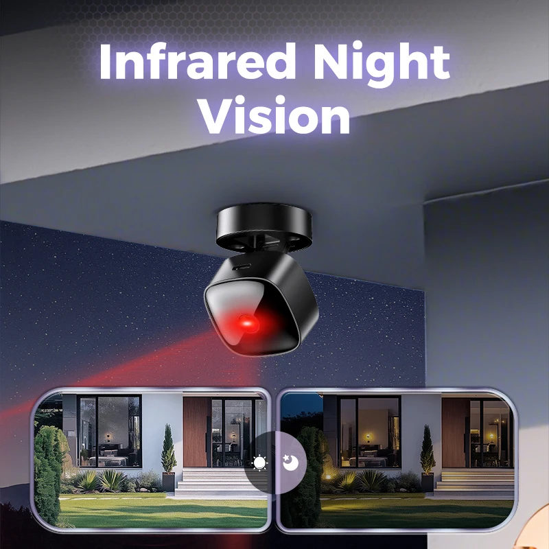 4K Wireless WiFi Security Camera