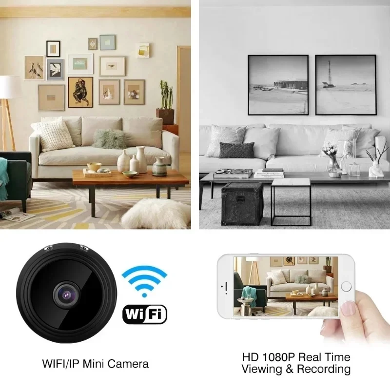 A9 Mini WiFi Security Camera 1080P