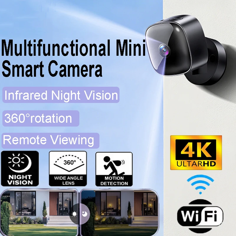 4K Wireless WiFi Security Camera