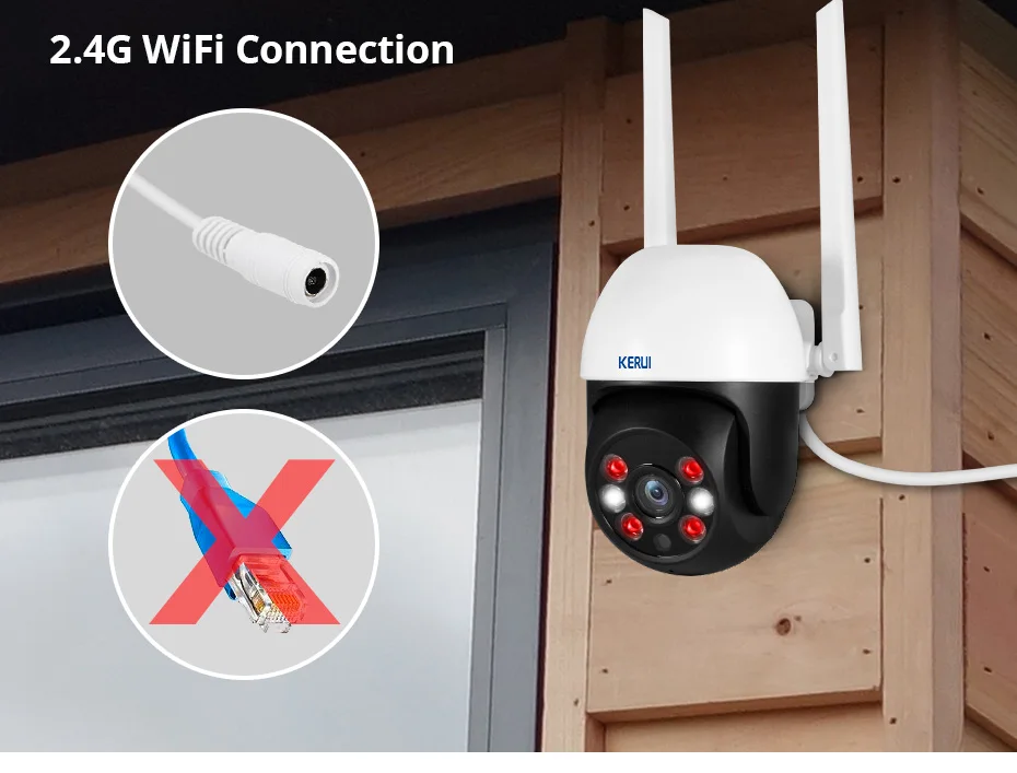 KERUI 8MP PTZ WiFi Security Camera