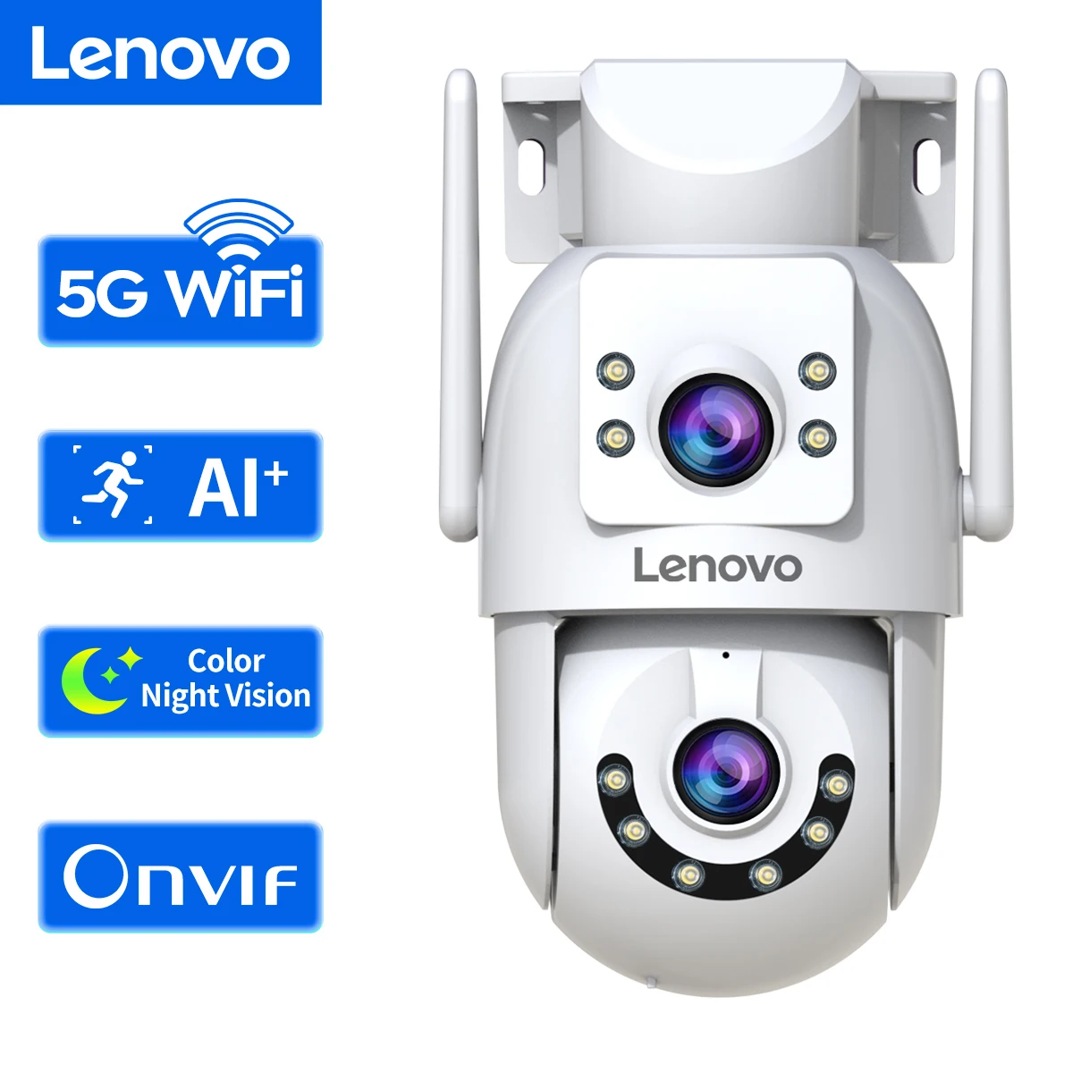 Lenovo 4K PTZ Security Camera