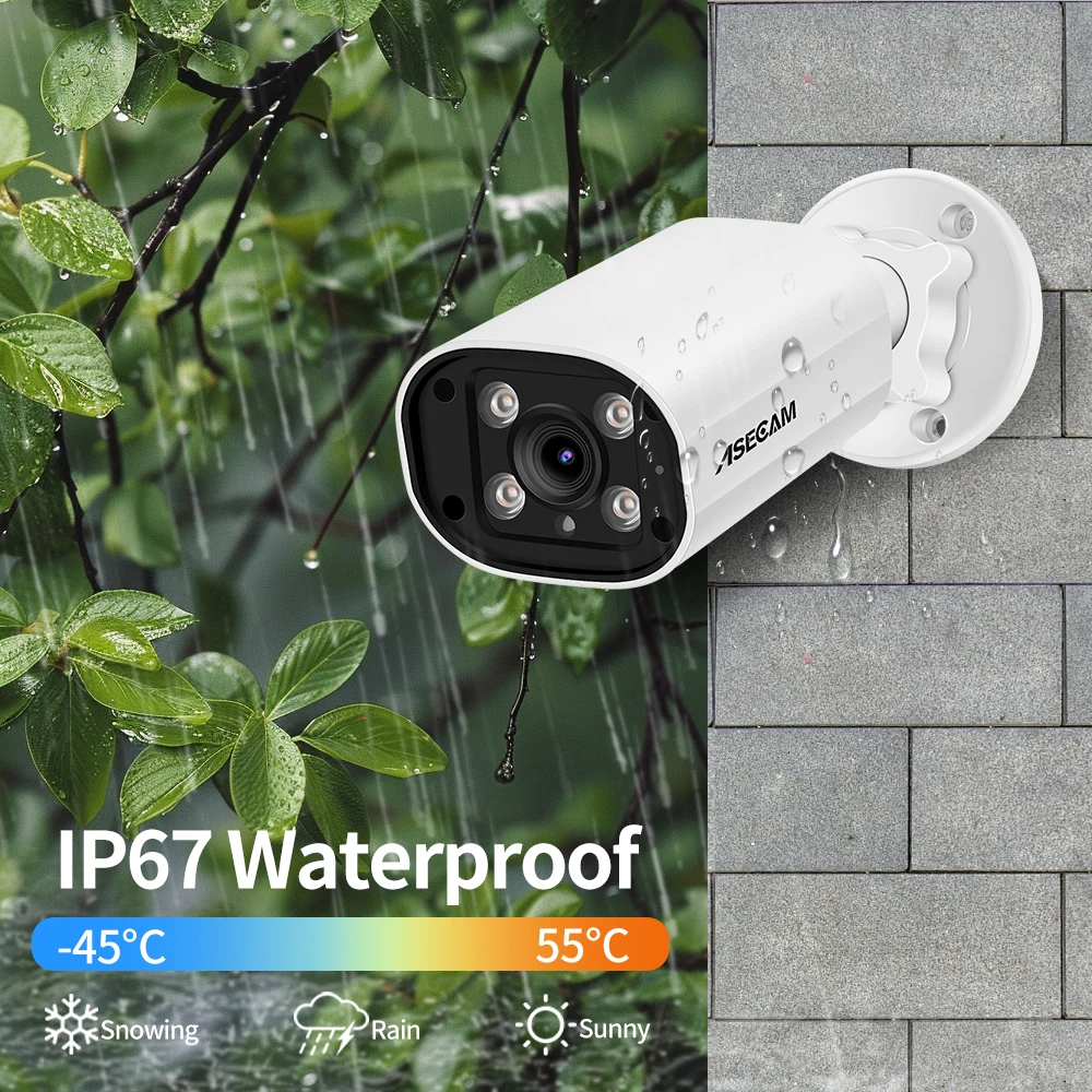 ASECAM 4K 8MP PoE Security Camera