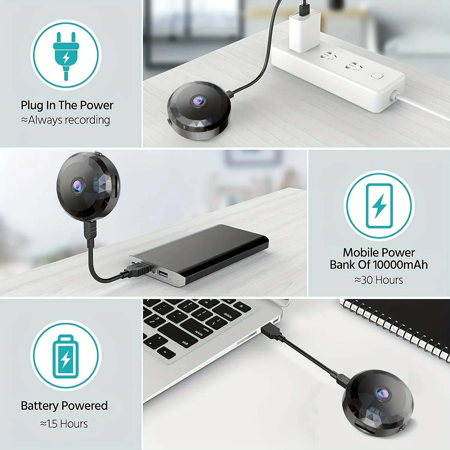 Mini WiFi Security Camera 1080P