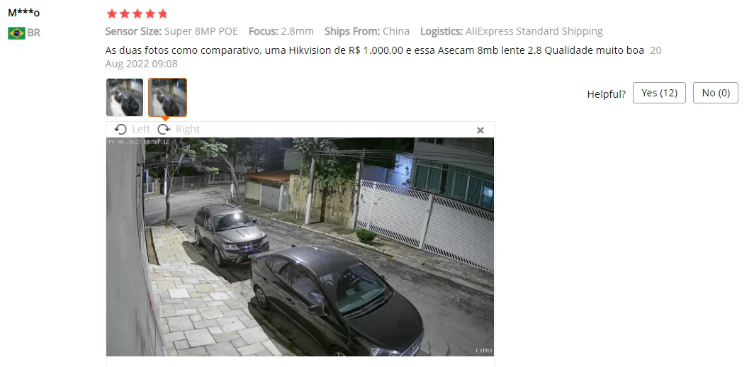 ASECAM 4K 8MP PoE Security Camera