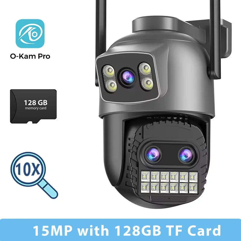 BESDER Dual Screen WiFi PTZ Camera