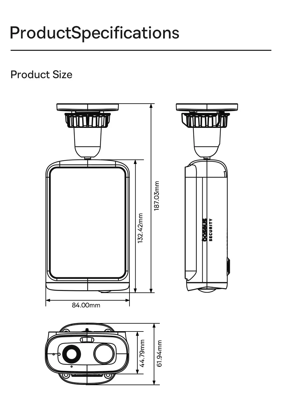 Baseus S1 Lite Solar Security Camera