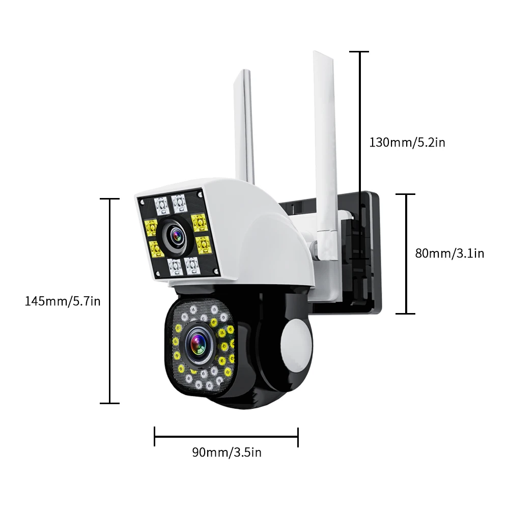 Neye Dual Lens WiFi Security Camera