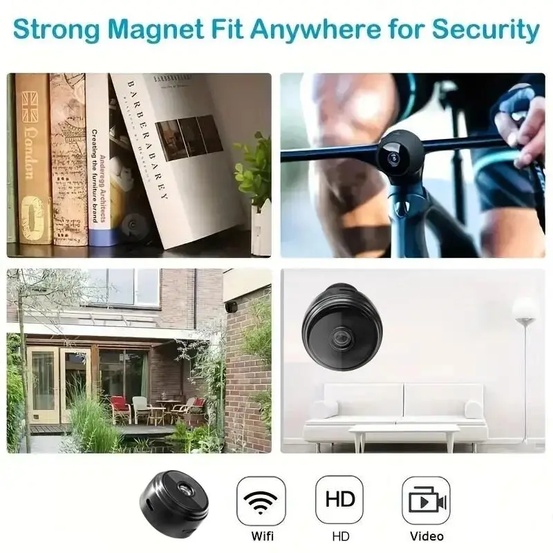 A9 Mini WiFi Security Camera 1080P