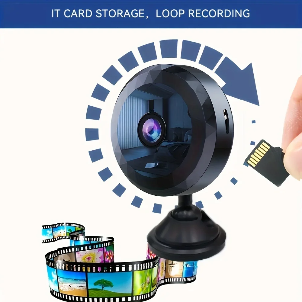 Mini WiFi Security Camera 1080P