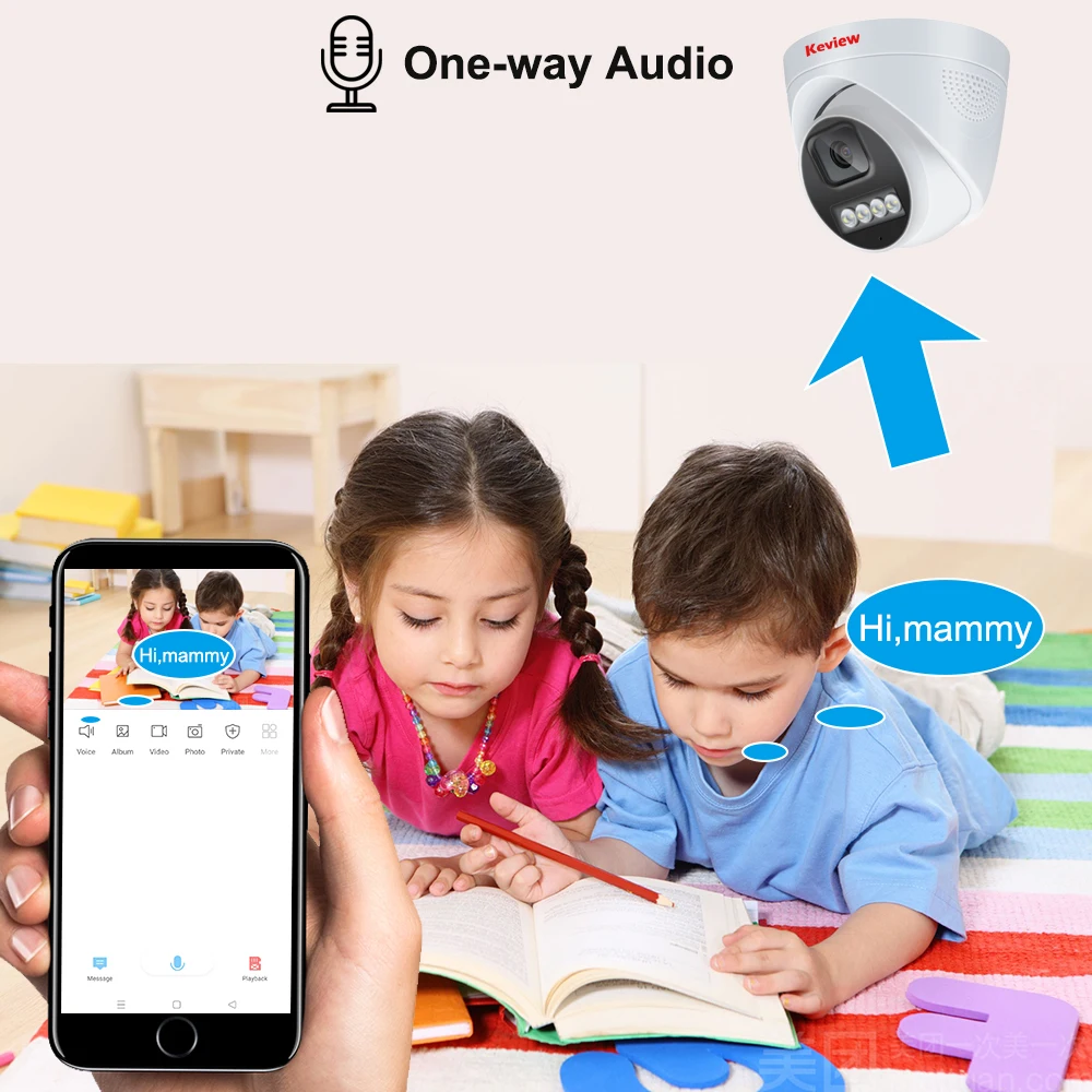 4K 8MP PoE Security Camera
