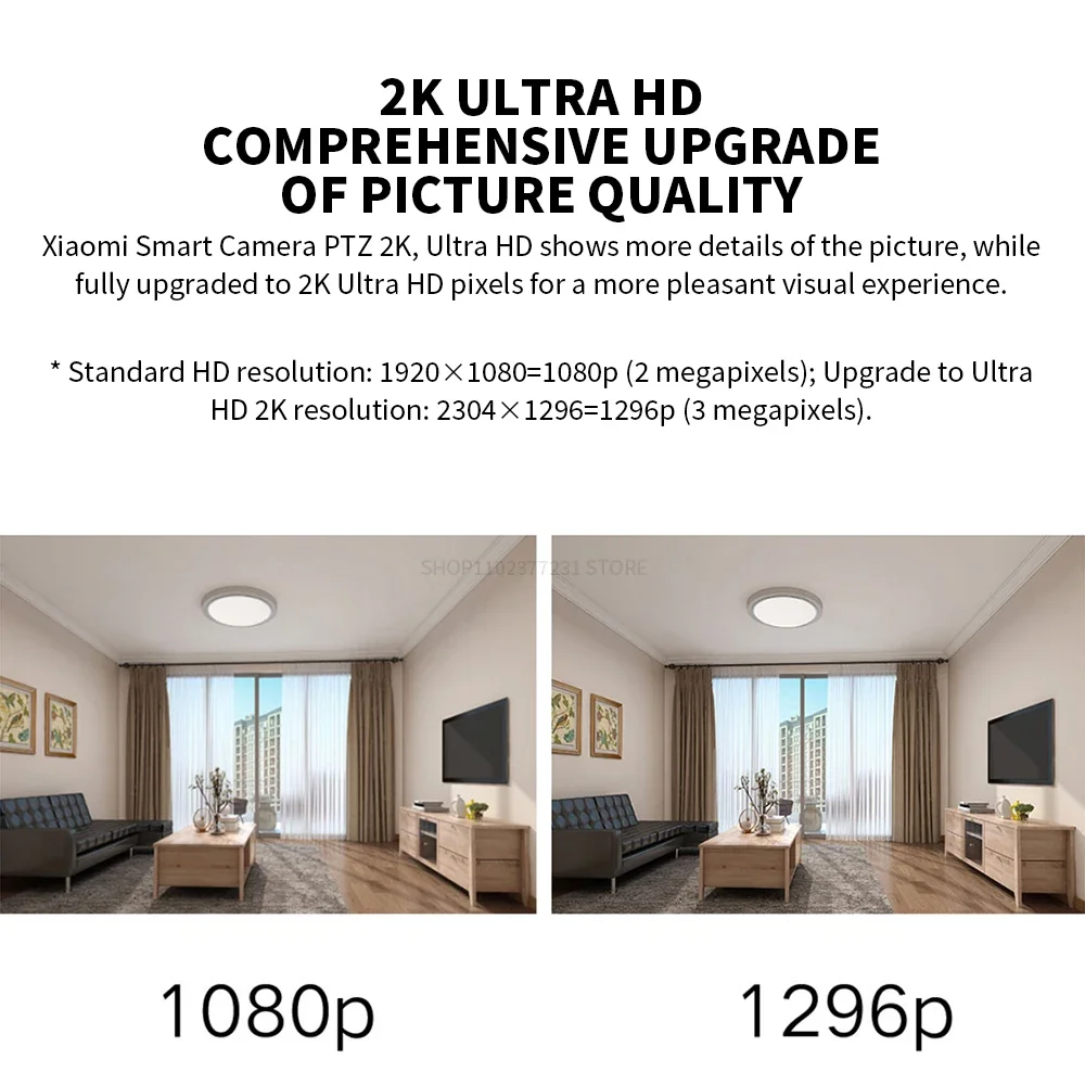Xiaomi 2K 360° Smart Security Camera