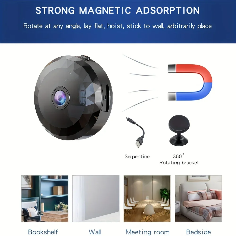 Mini WiFi Security Camera 1080P