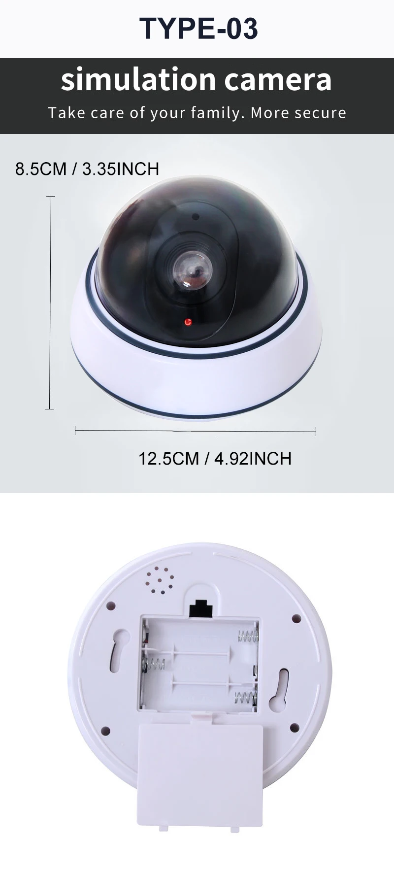 Dummy Dome Security Camera