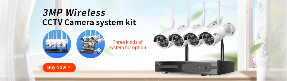 Hiseeu WiFi Security Camera IP66