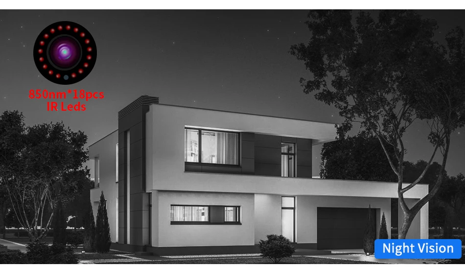 Hiseeu WiFi Security Camera IP66