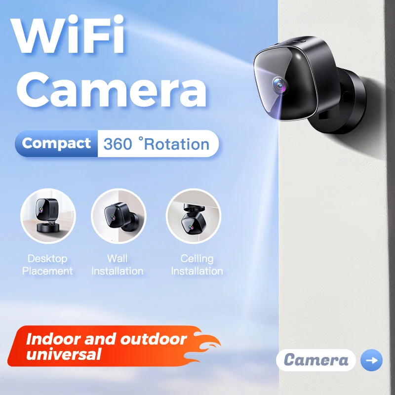4K Wireless WiFi Security Camera