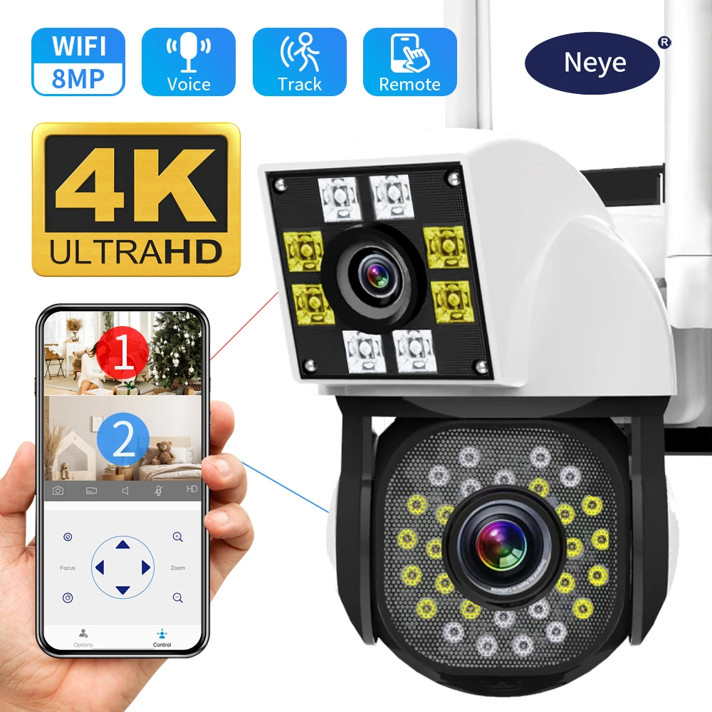 Neye Dual Lens WiFi Security Camera