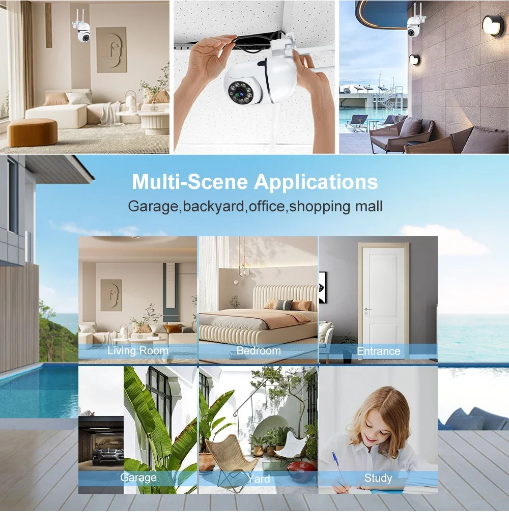 8MP WiFi Auto Tracking Camera