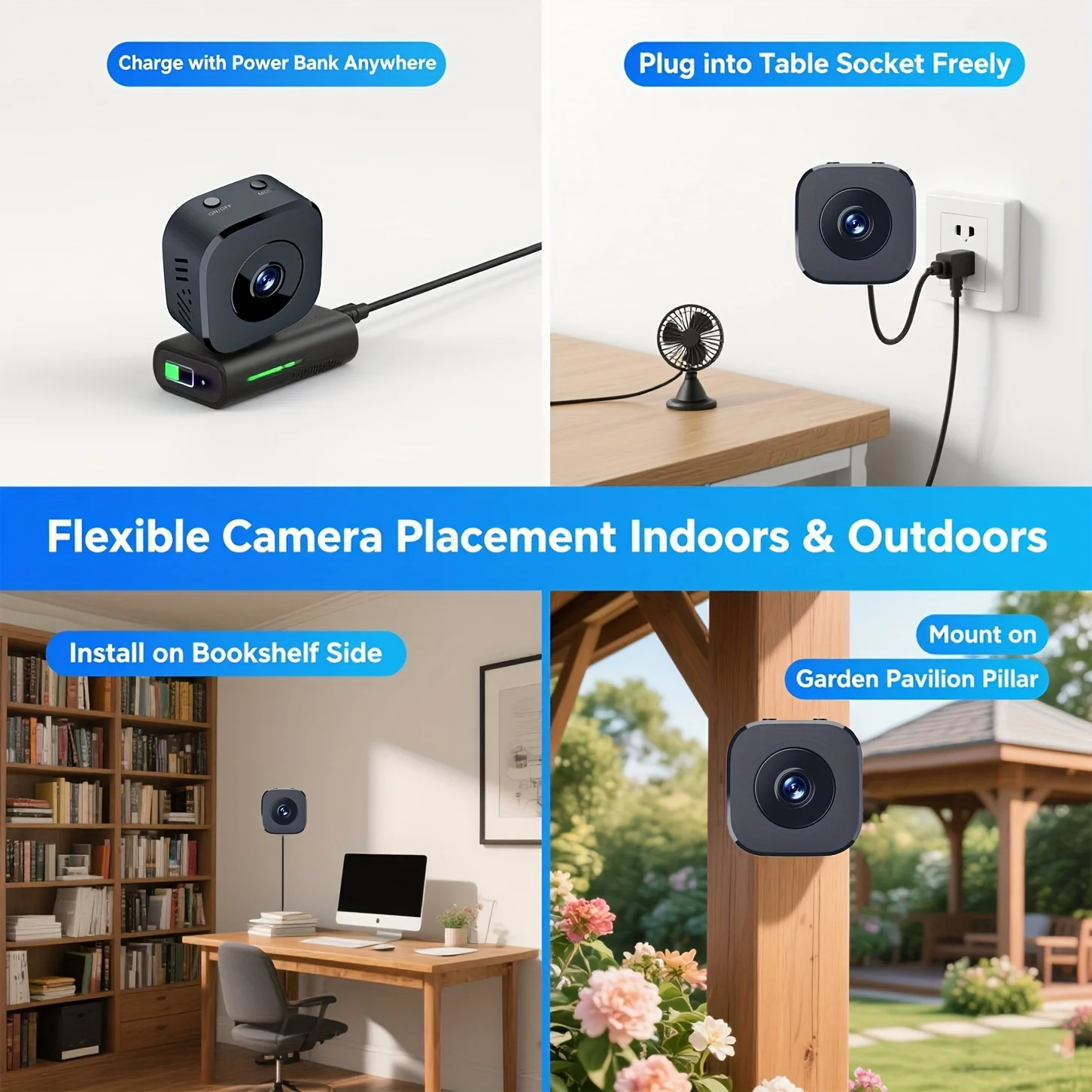 Mini HD WiFi Security Camera