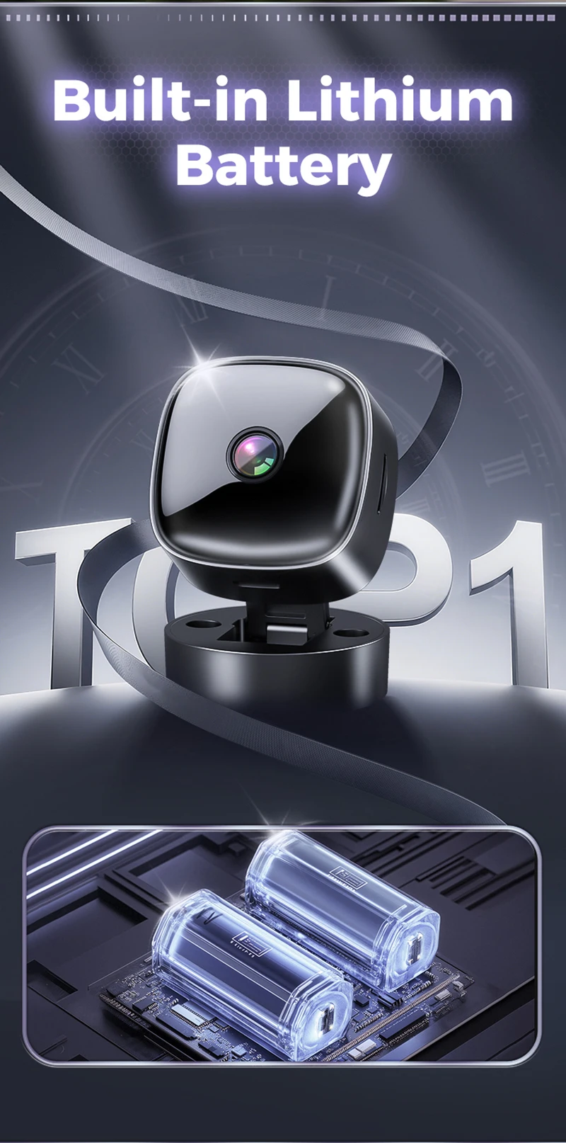 4K Wireless WiFi Security Camera