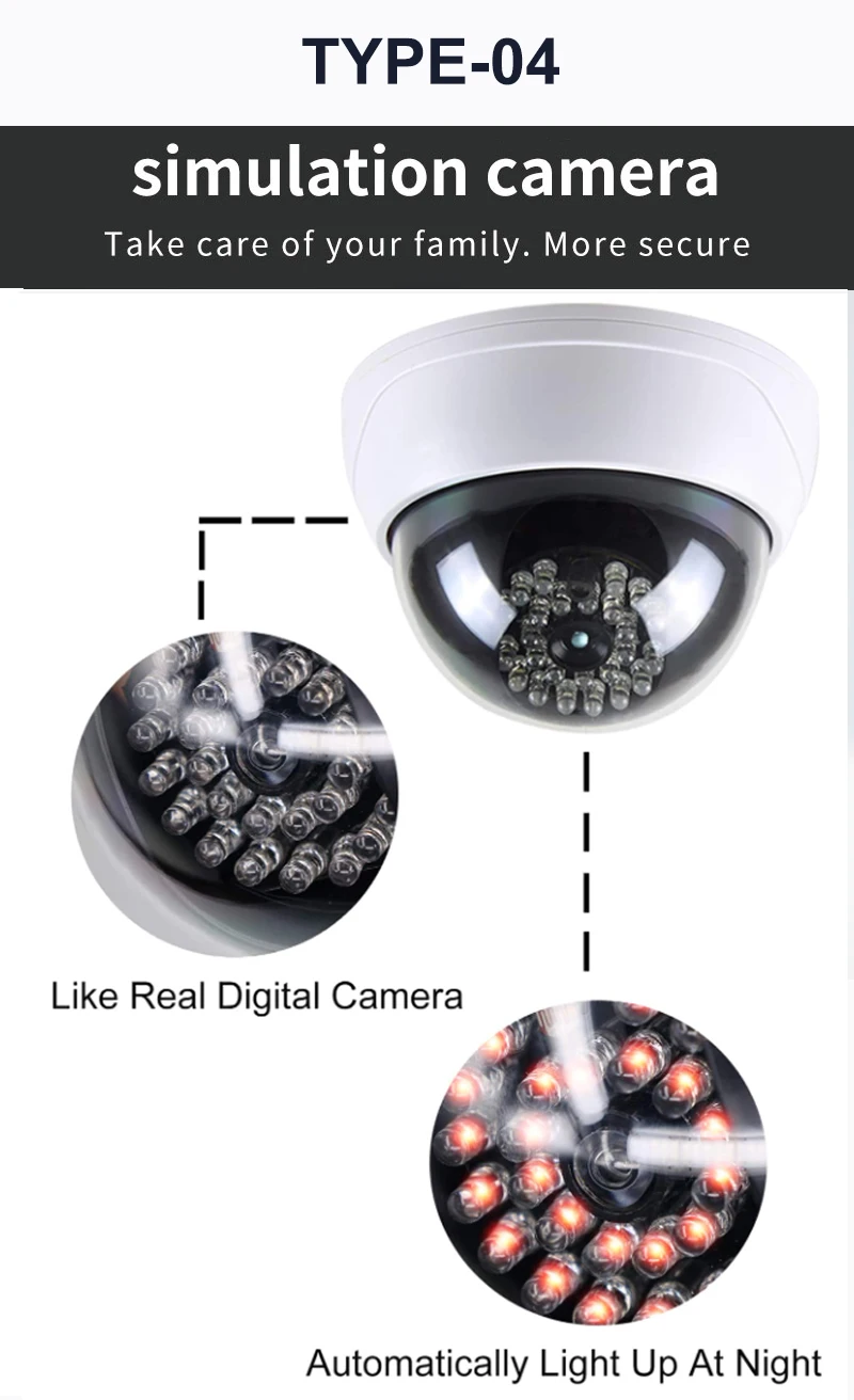 Dummy Dome Security Camera