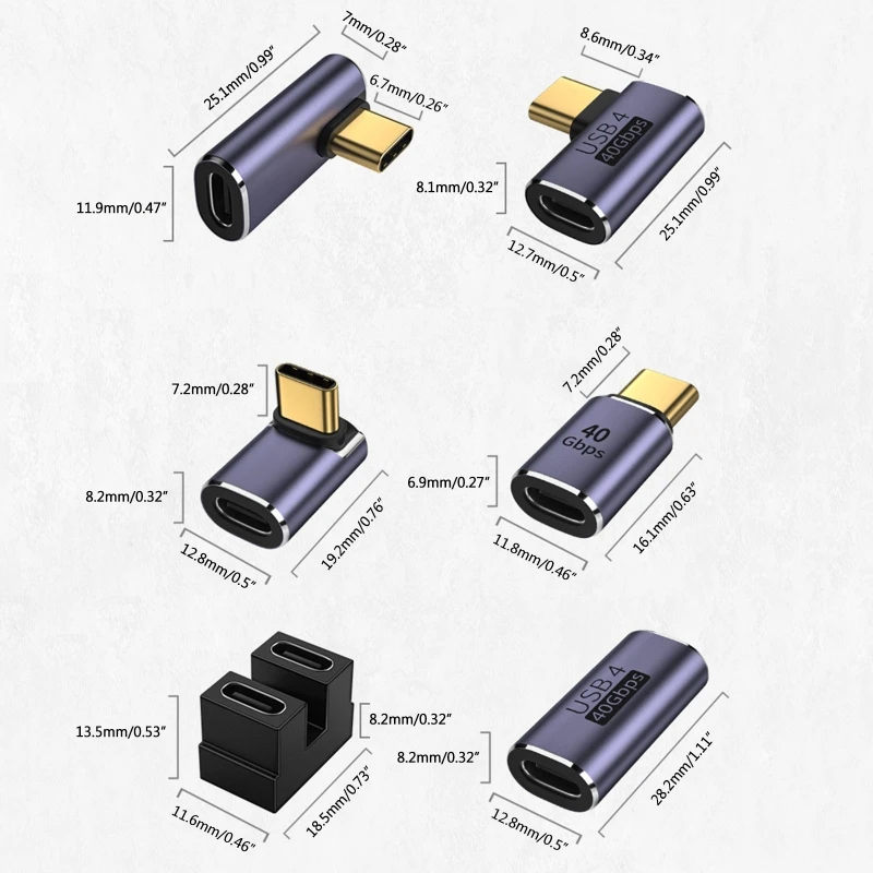 USB 4.0 100W 8K Adapter