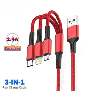 3 in 1 Fast Charging Cable