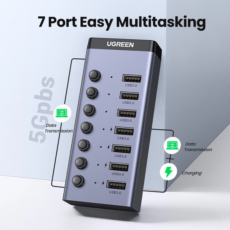 UGREEN USB-C Hub 7 Port 3.0