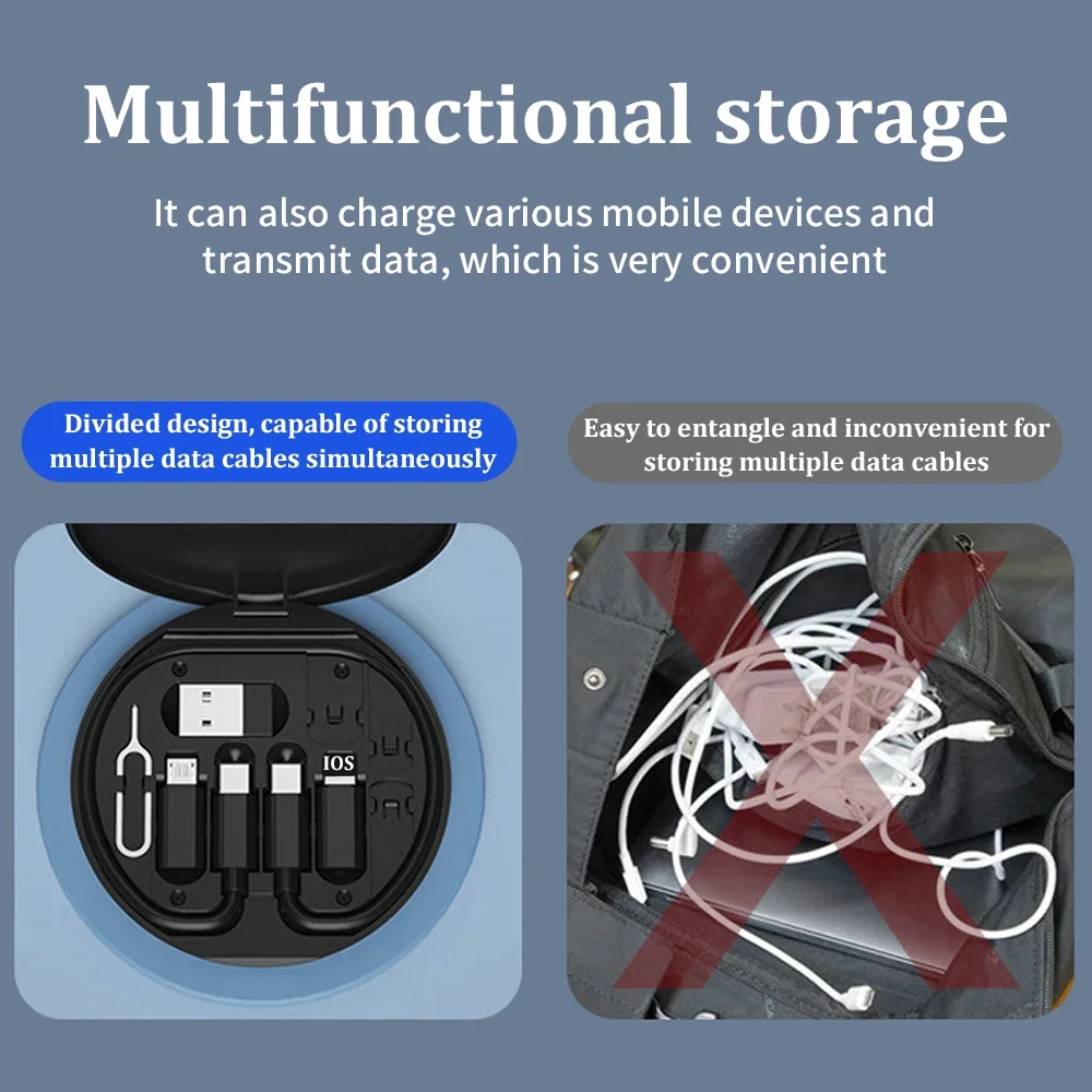 60W Multi USB Cable Kit