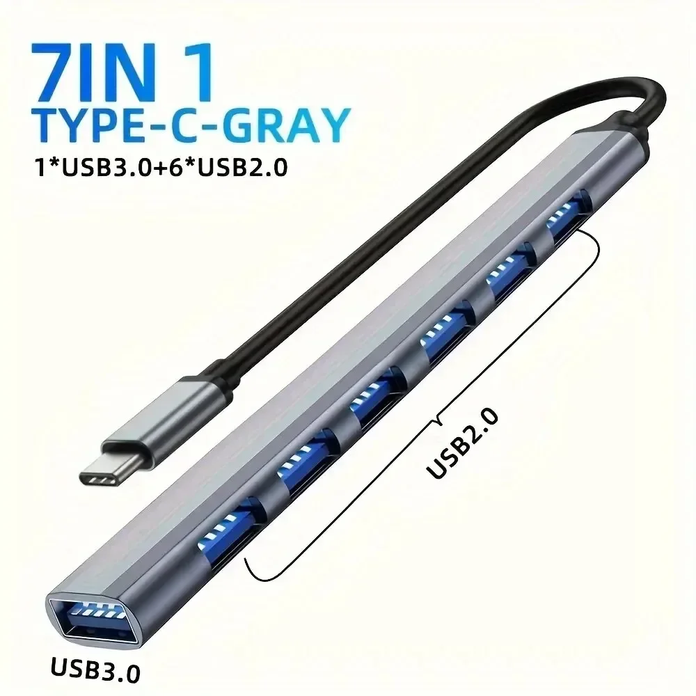 USB-C Hub 8 in 1 Adapter