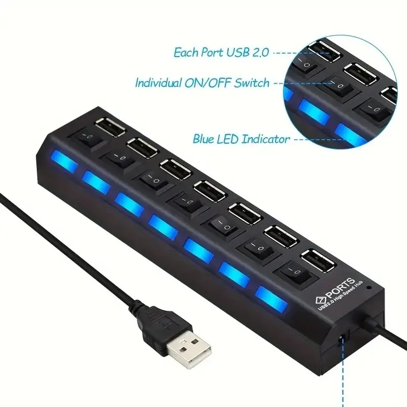 USB Hub 4/7 Port 2.0