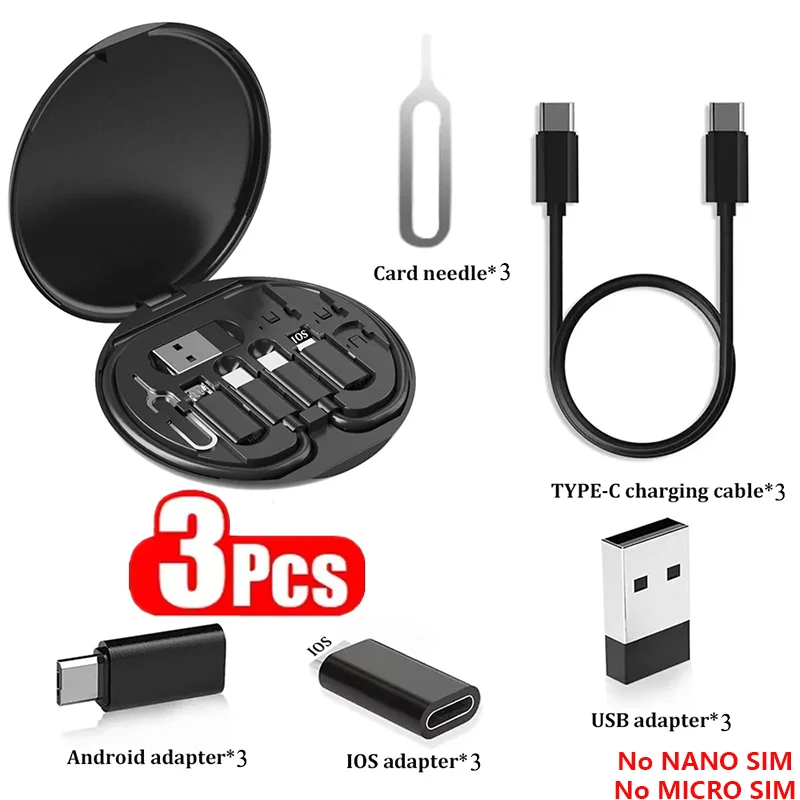 60W Multi USB Cable Kit
