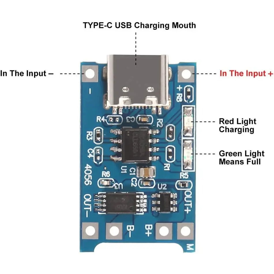 TP4056 18650 Charging Module (10pcs)